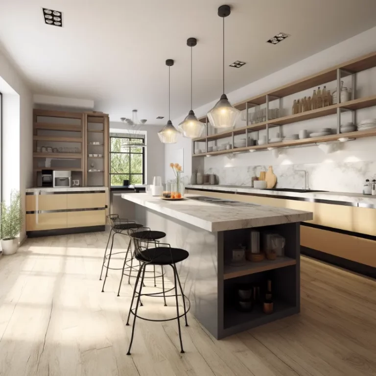 3D Interior Rendering - Moderne Architektur